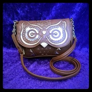 Owl shoulder bag